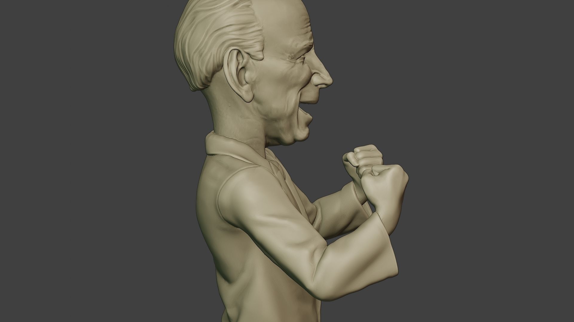Joe Biden Euphoric Meme 3D print model_20