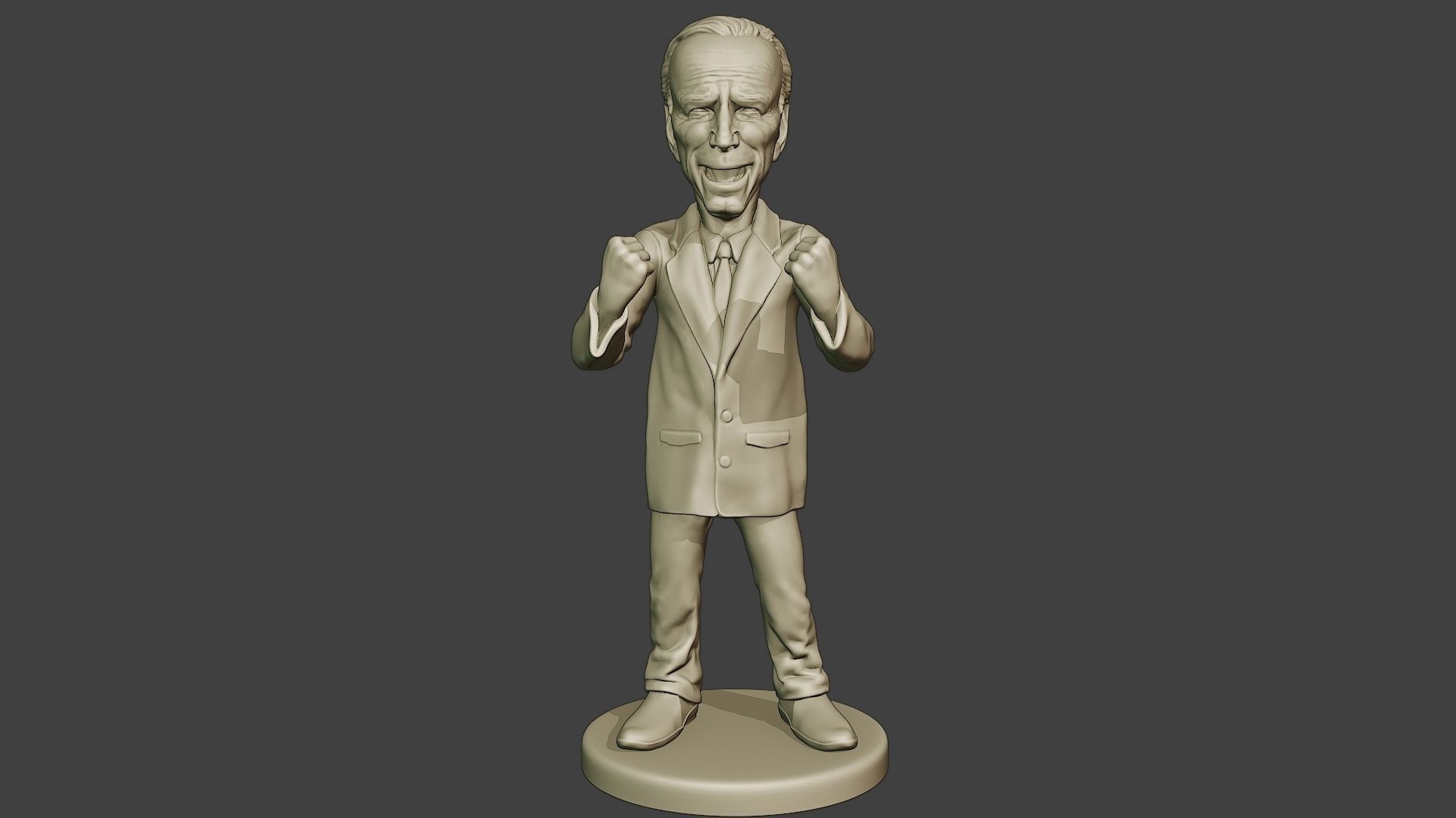 Joe Biden Euphoric Meme 3D print model_1