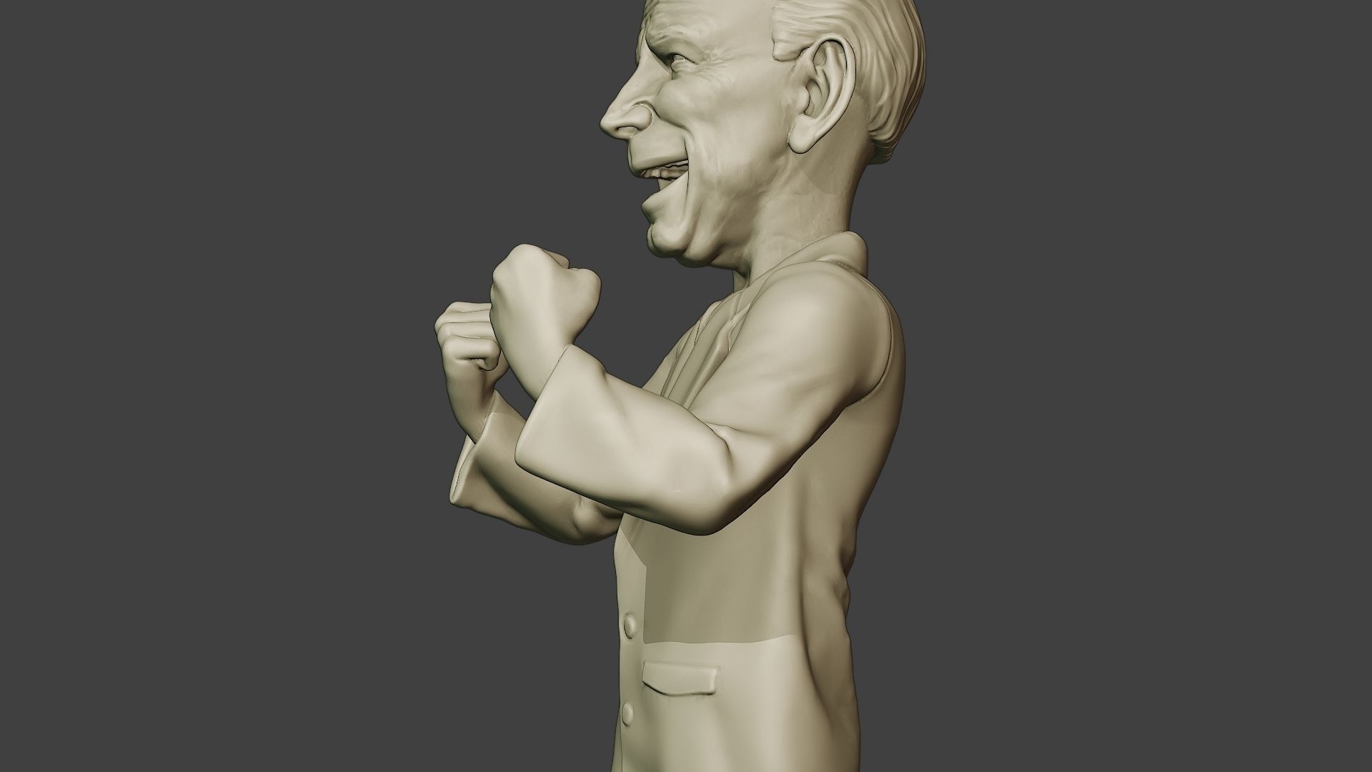 Joe Biden Euphoric Meme 3D print model_17