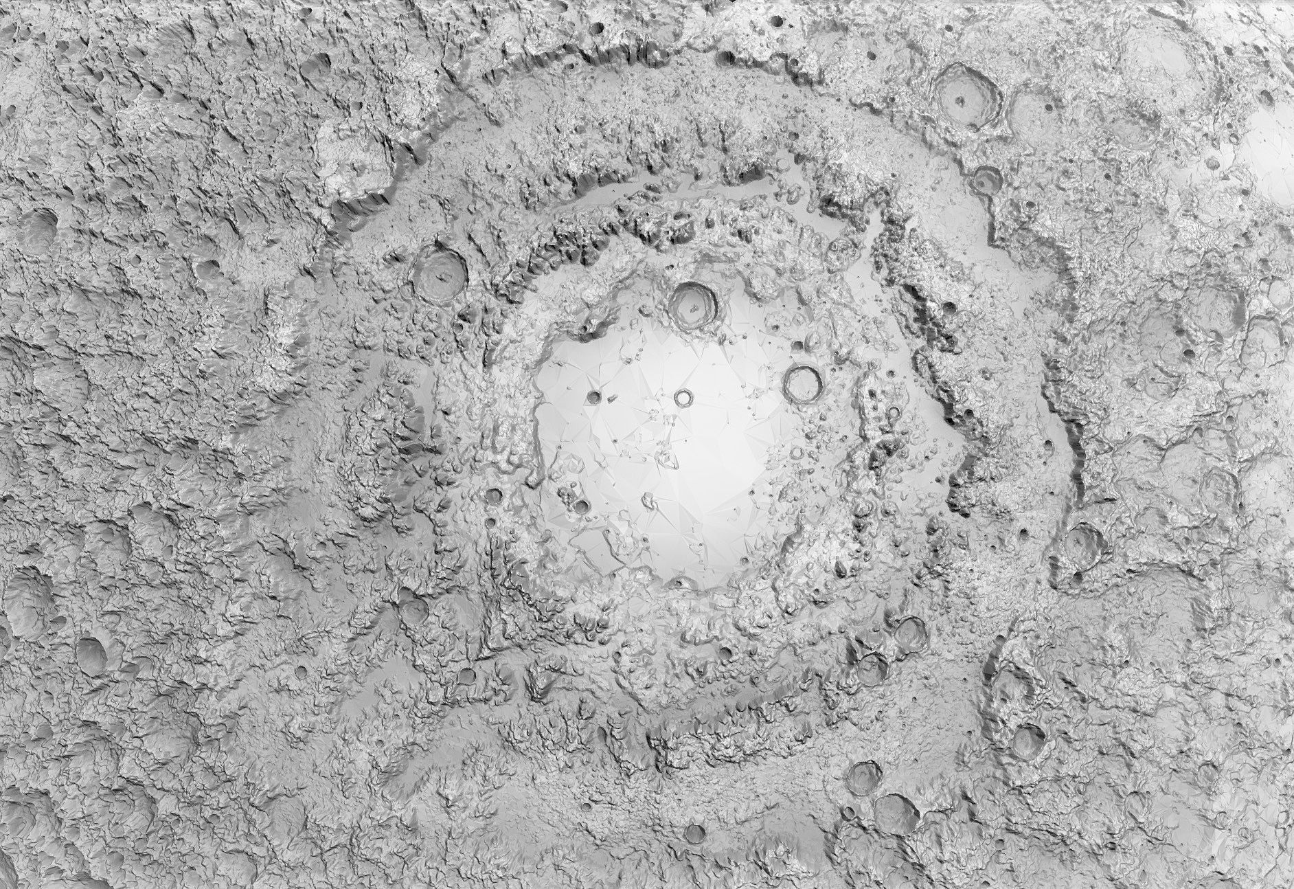 EARTH MOON MARS 3D print model_39