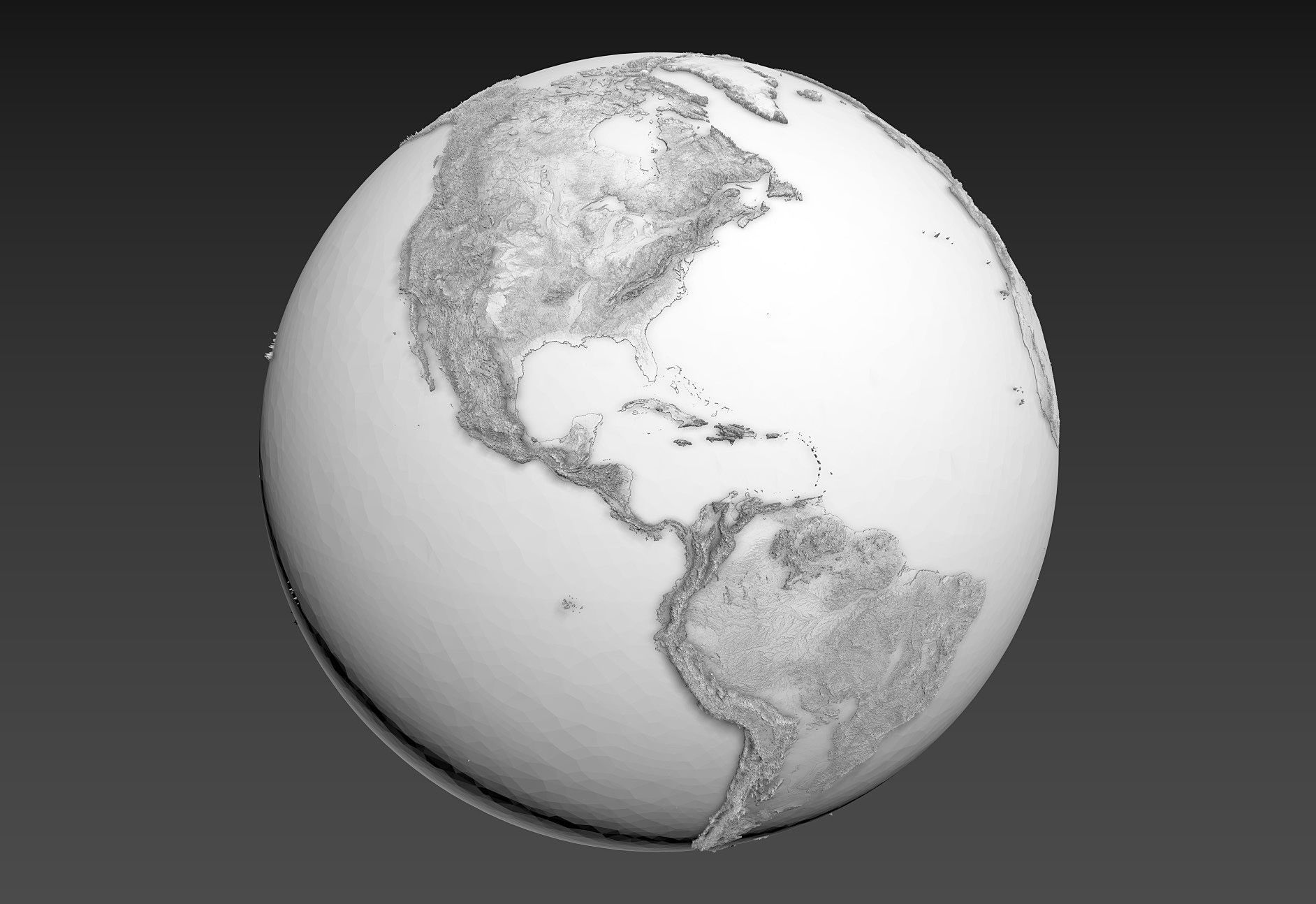 EARTH MOON MARS 3D print model_27