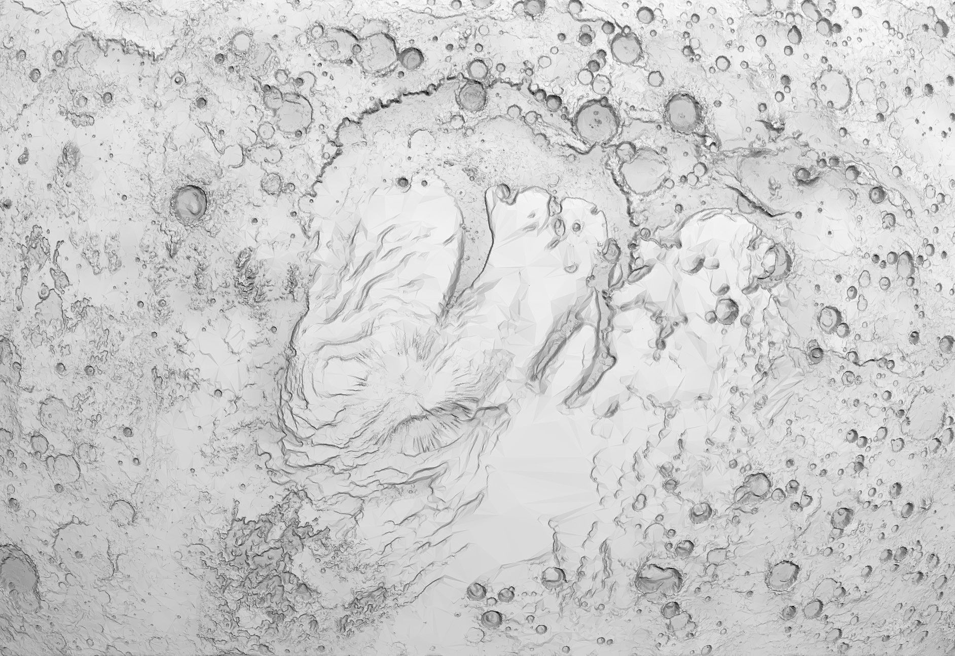 EARTH MOON MARS 3D print model_43