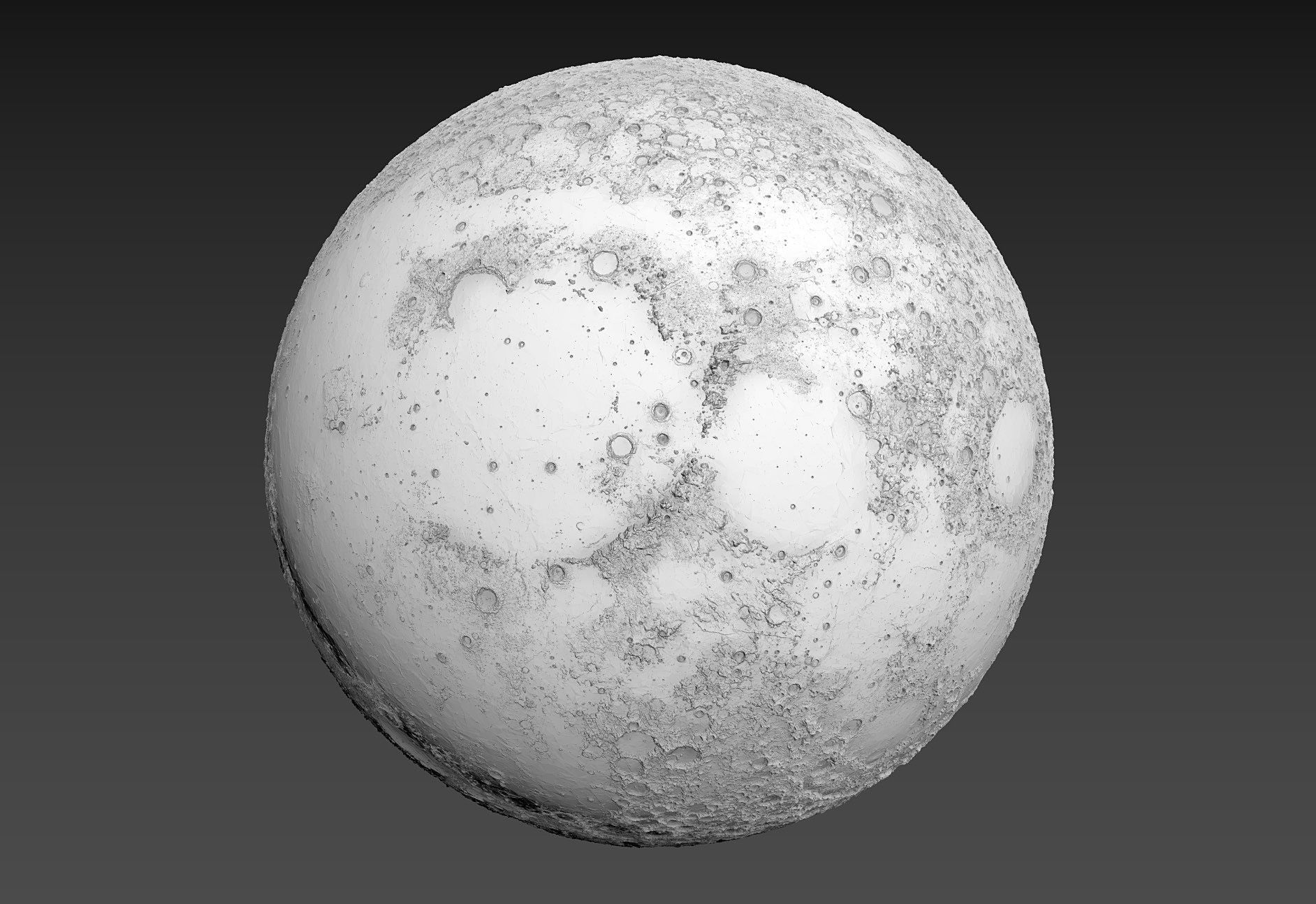 EARTH MOON MARS 3D print model_37