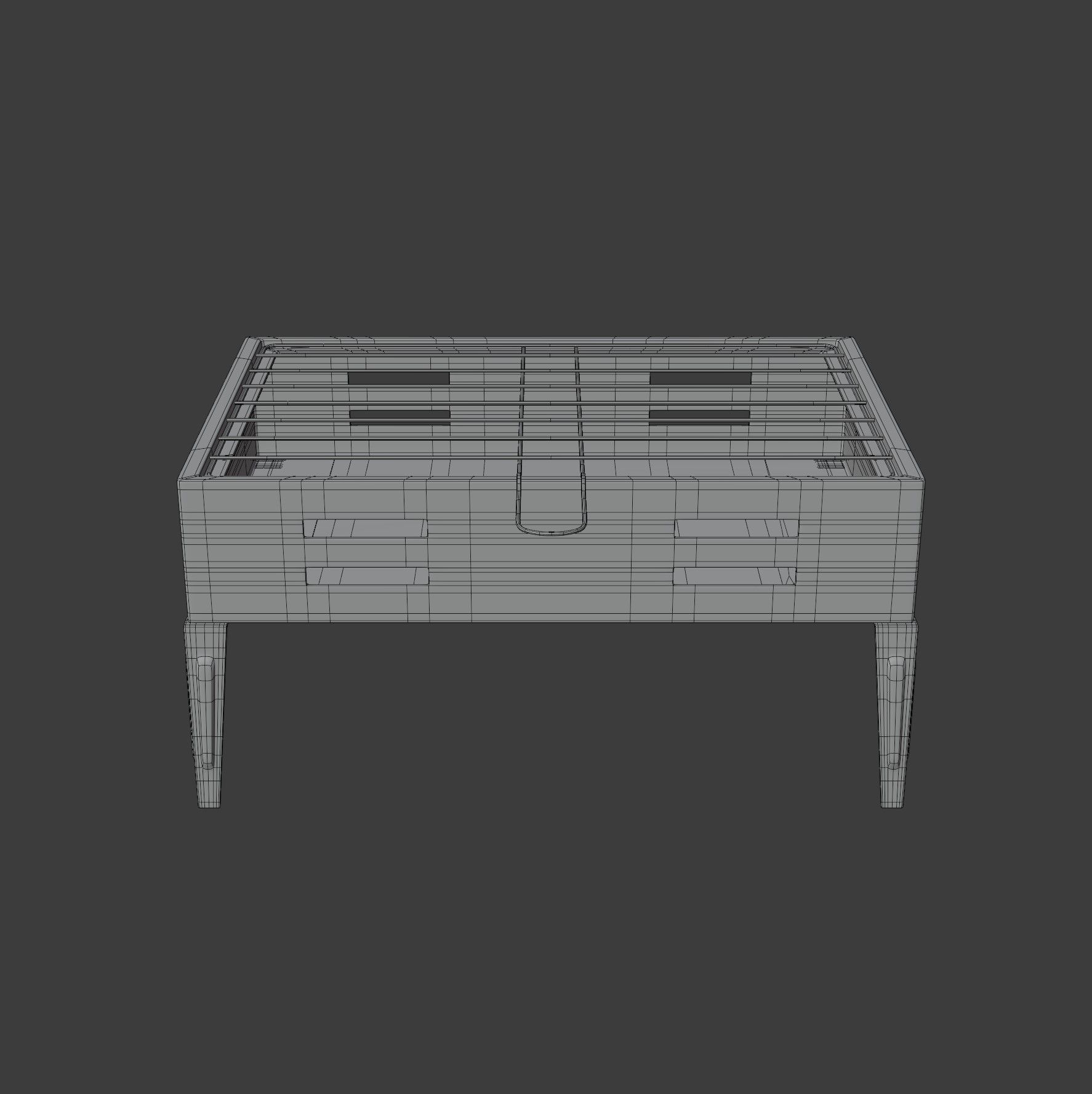 Portable Barbecue Grill 3D model_15