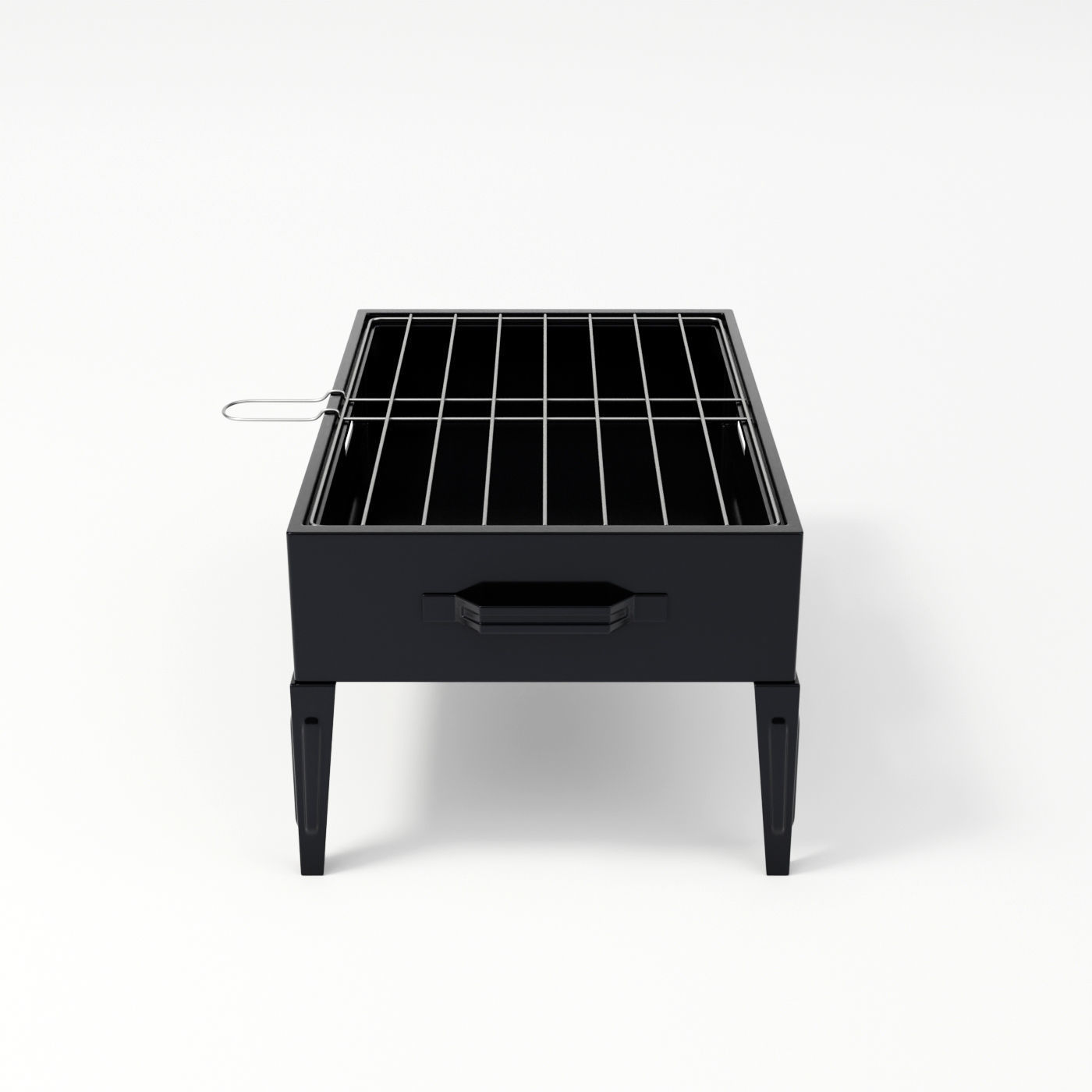 Portable Barbecue Grill 3D model_5