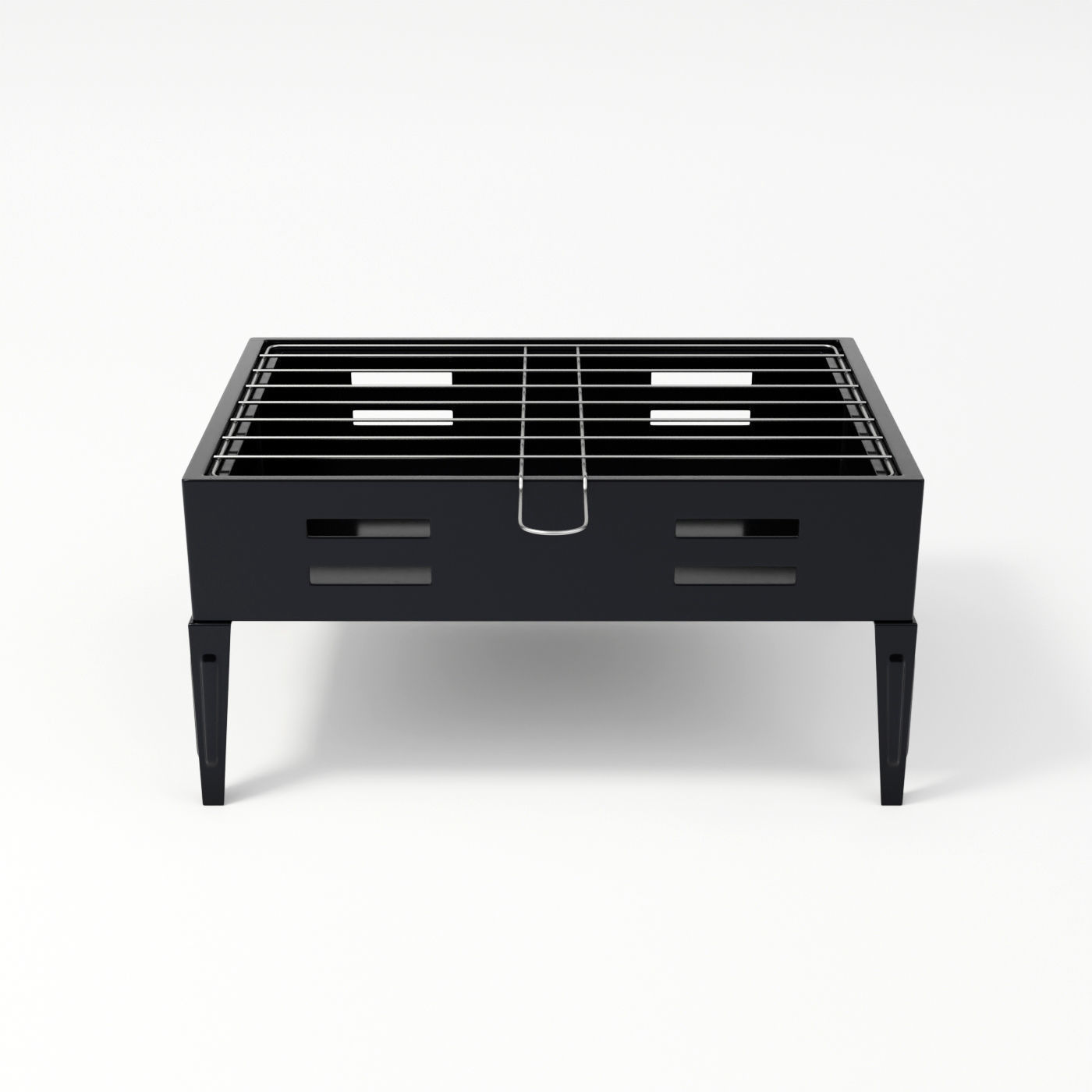 Portable Barbecue Grill 3D model_7