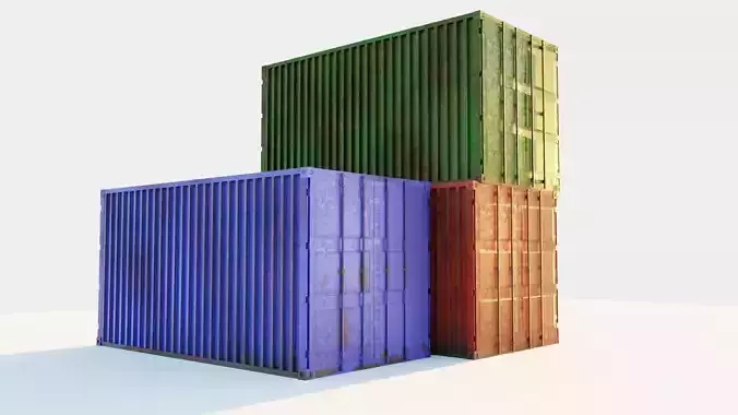 Rusty Marine Container