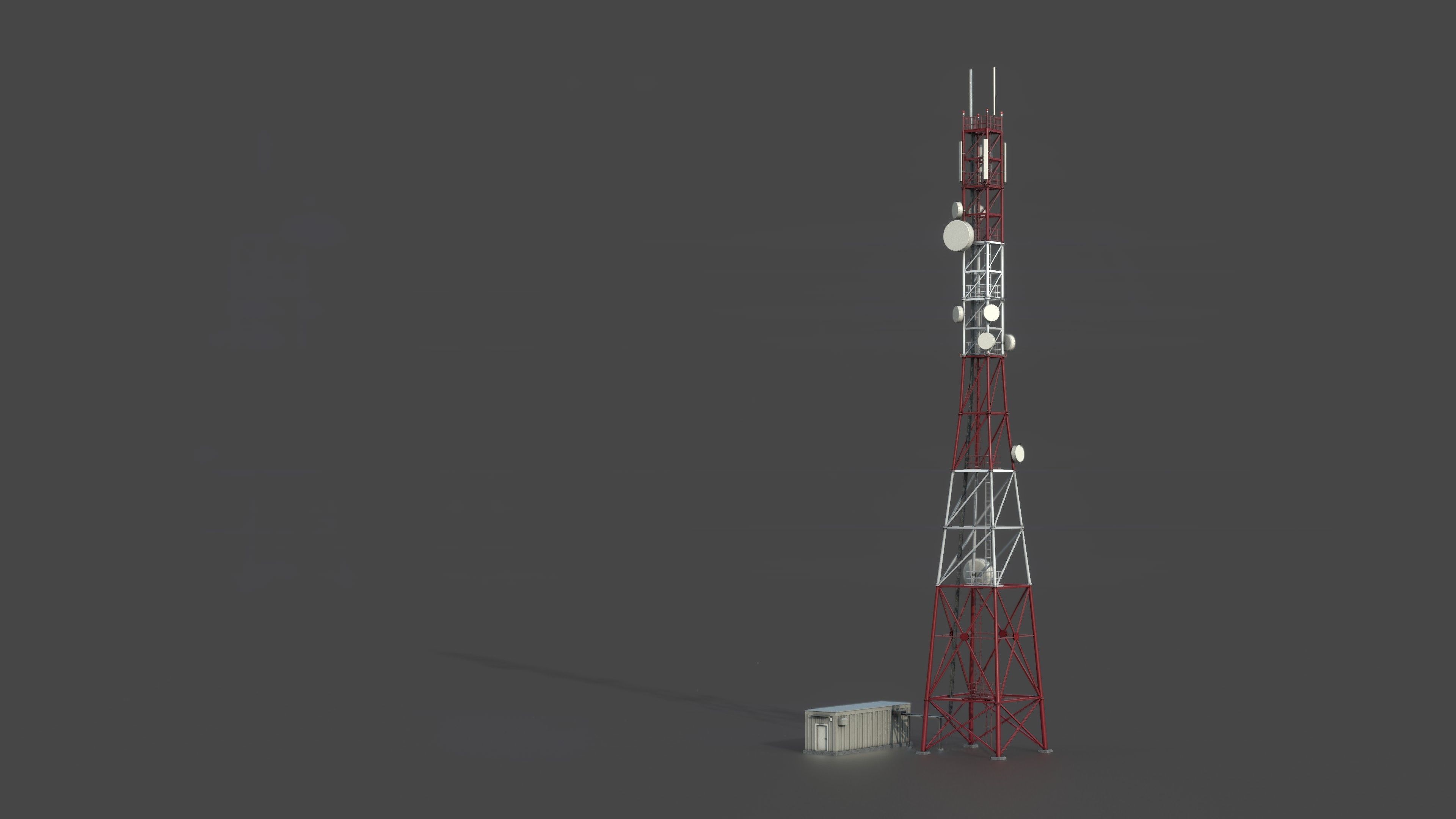 COMMUNICATION TOWER 3D model_2