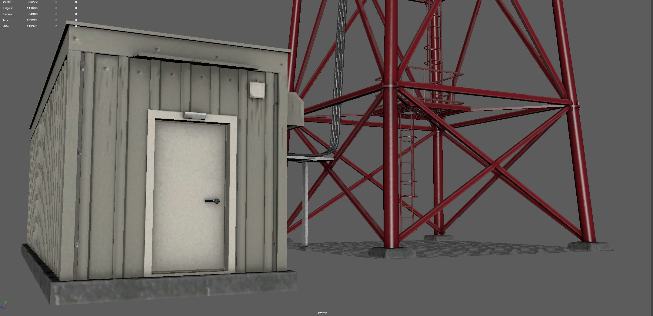 COMMUNICATION TOWER 3D model_7