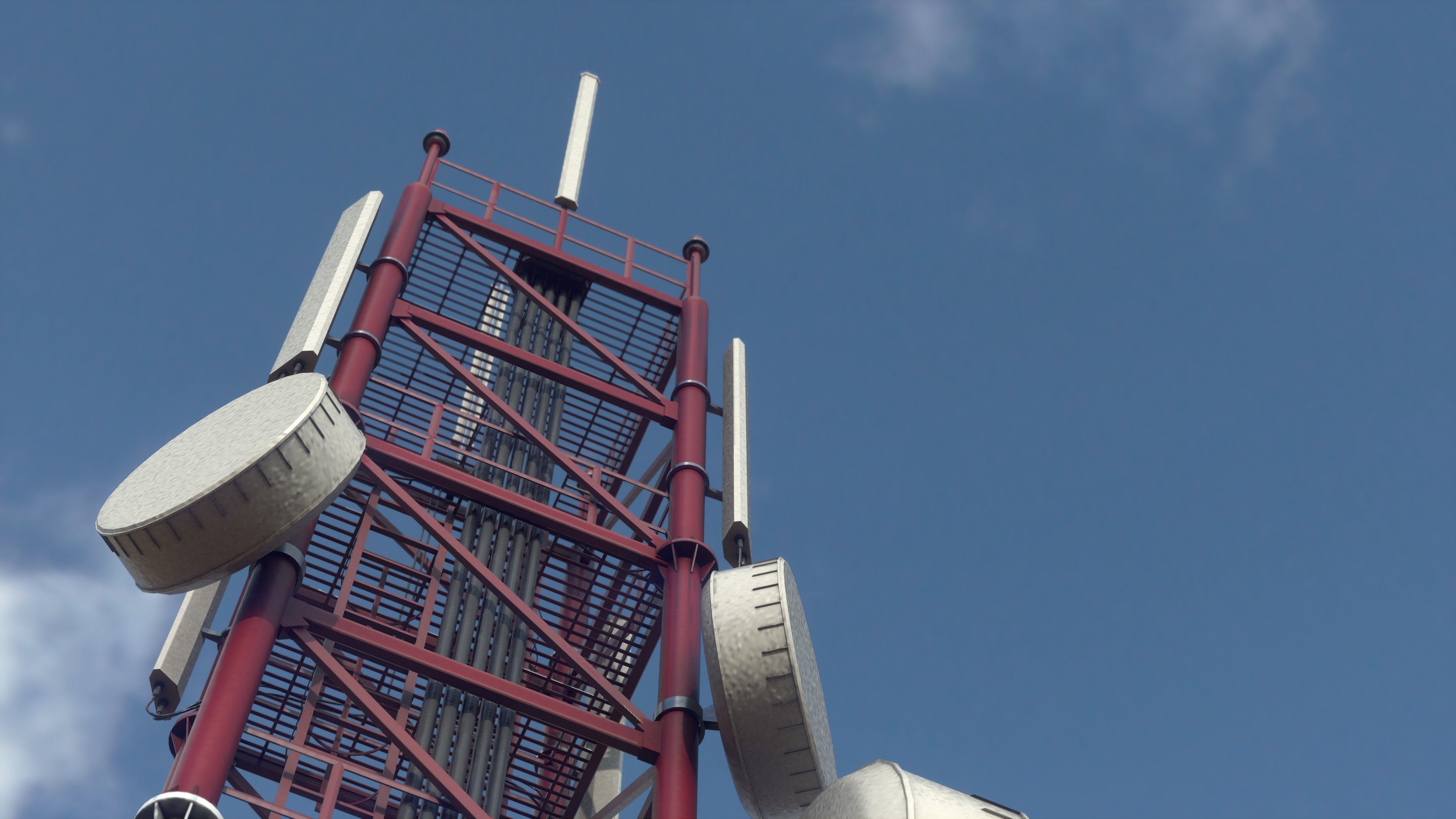 COMMUNICATION TOWER 3D model_4