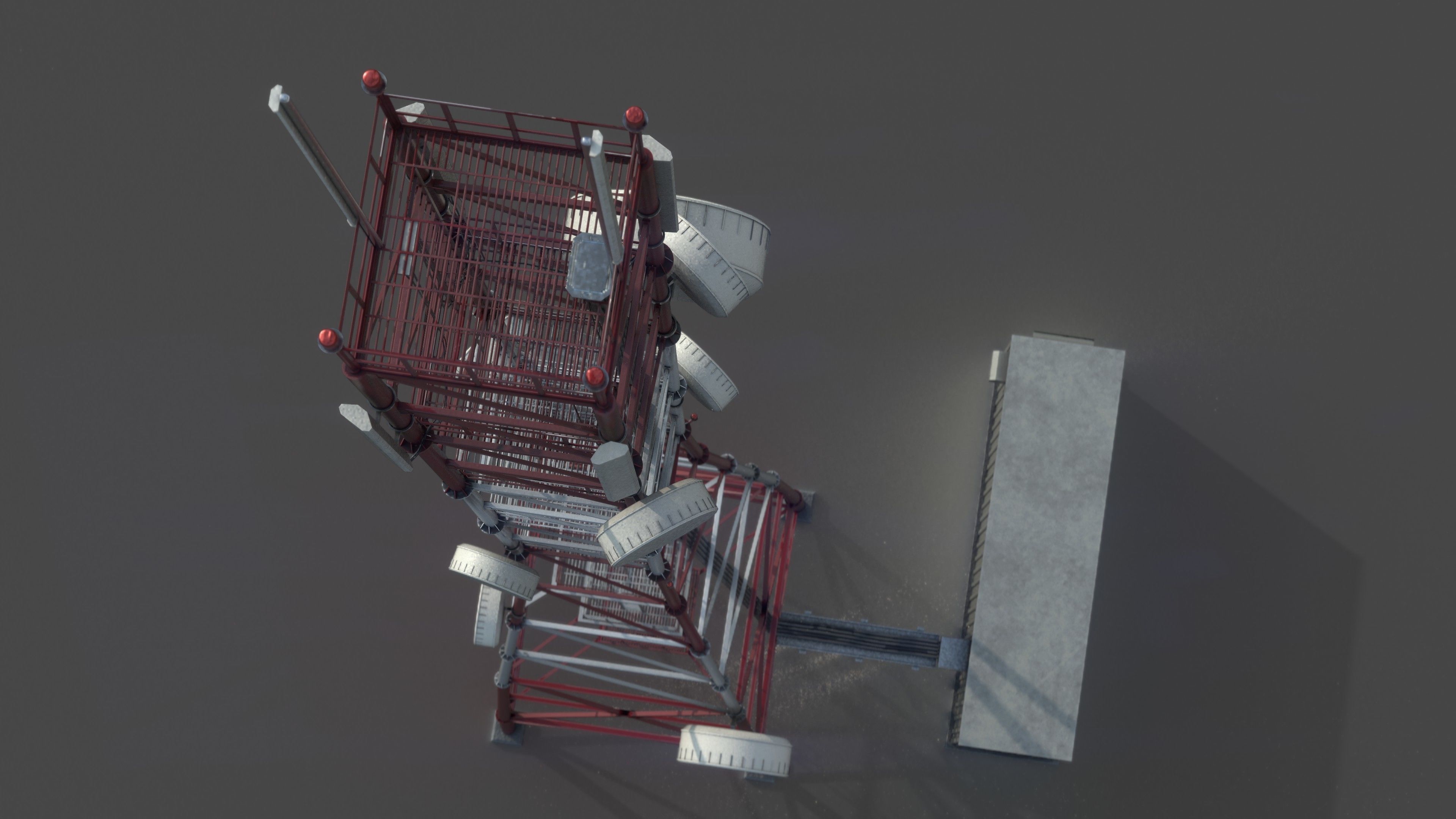 COMMUNICATION TOWER 3D model_10