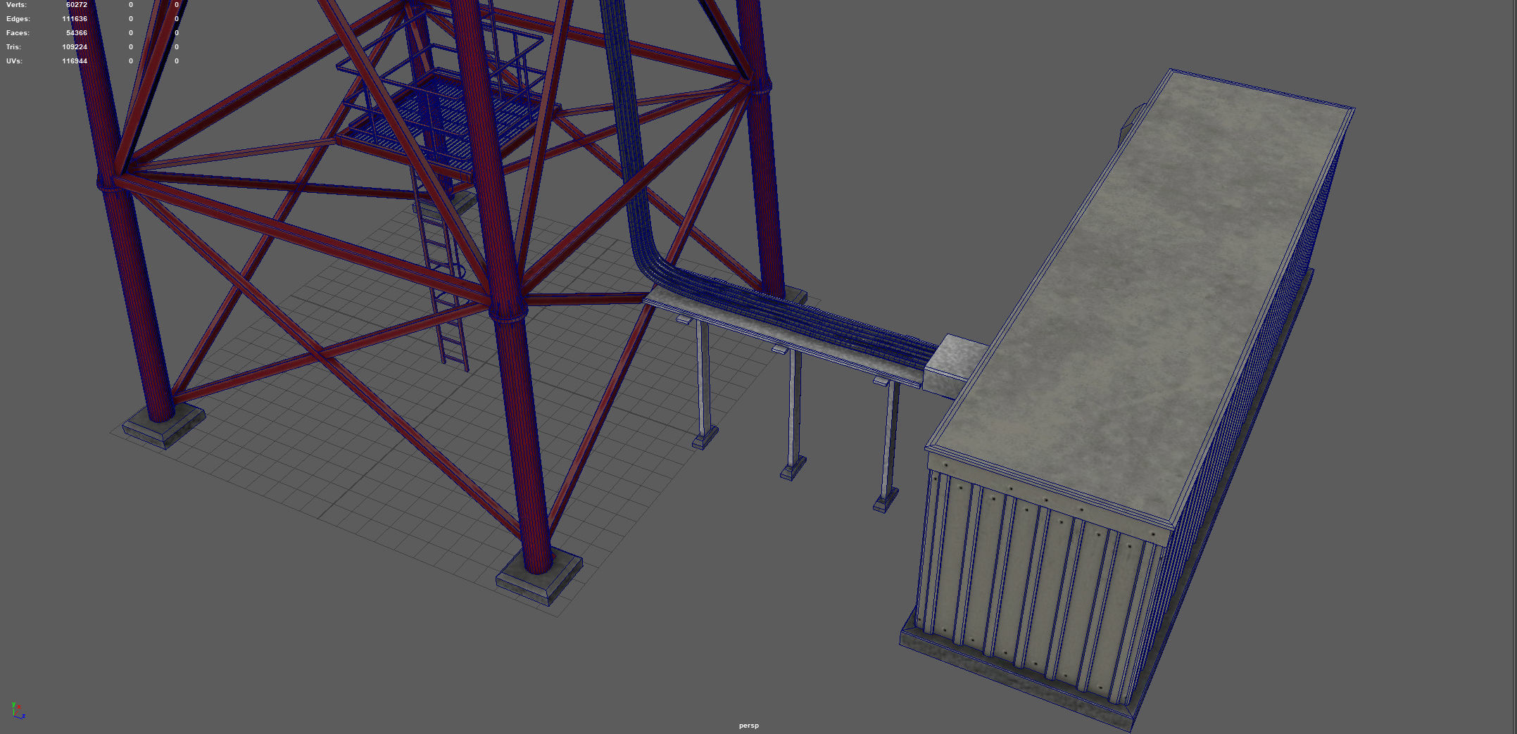 COMMUNICATION TOWER 3D model_8