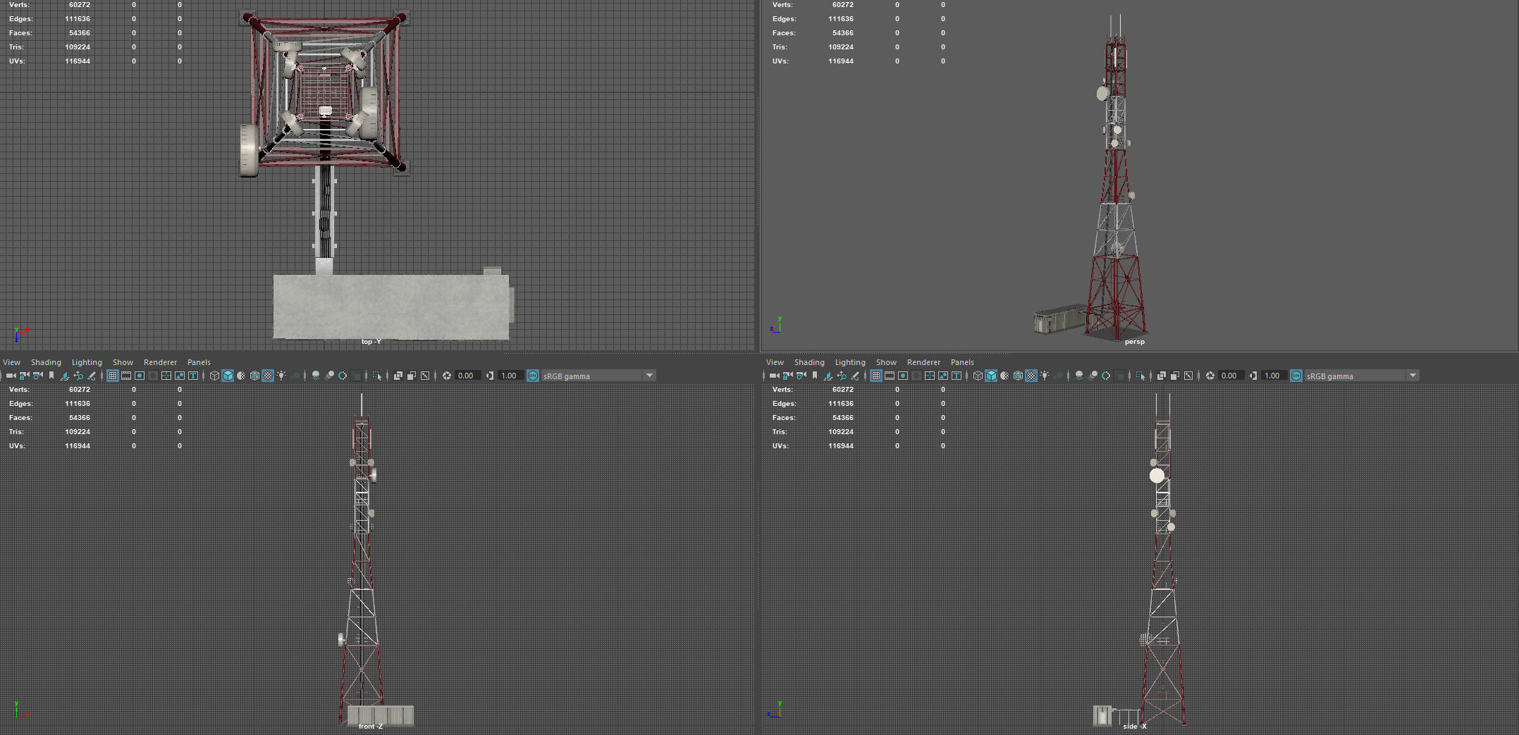 COMMUNICATION TOWER 3D model_14