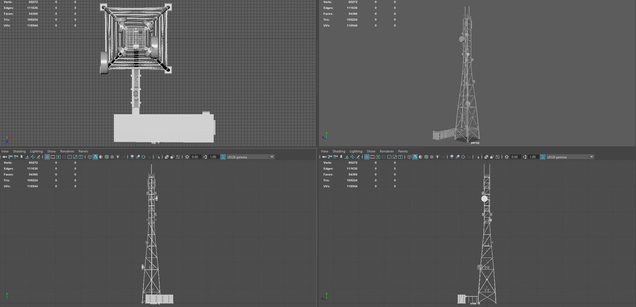 COMMUNICATION TOWER 3D model_15
