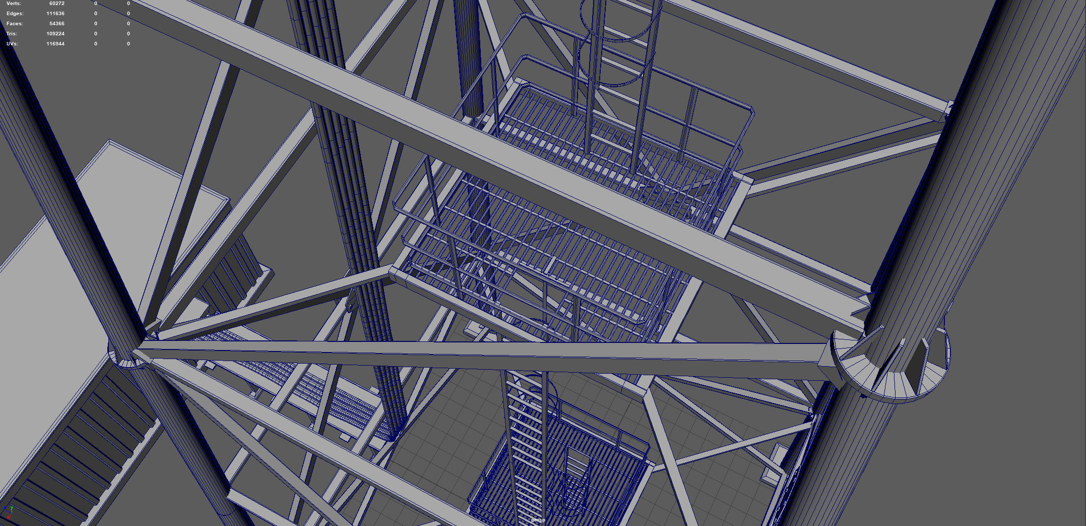 COMMUNICATION TOWER 3D model_9