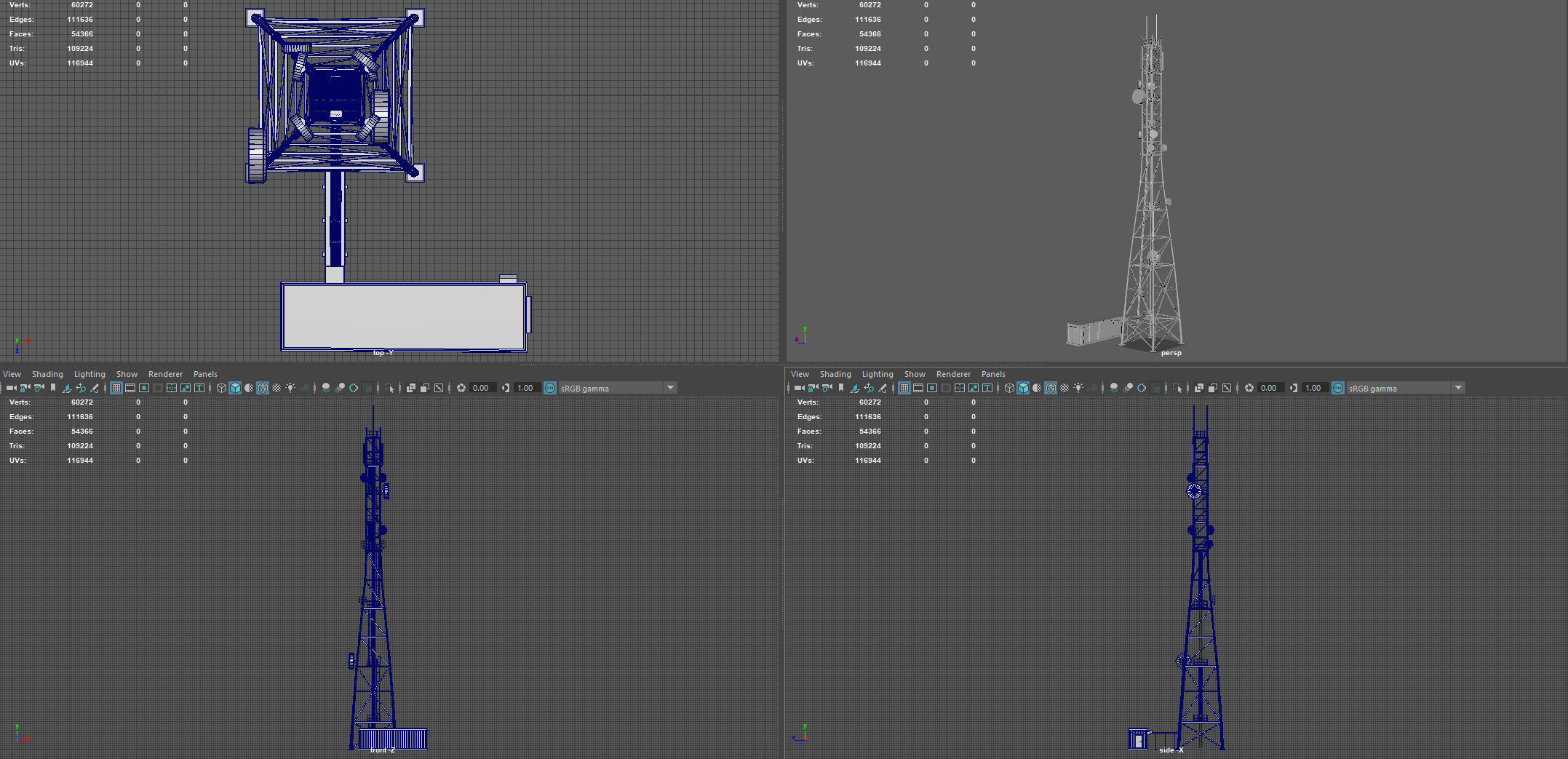 COMMUNICATION TOWER 3D model_16