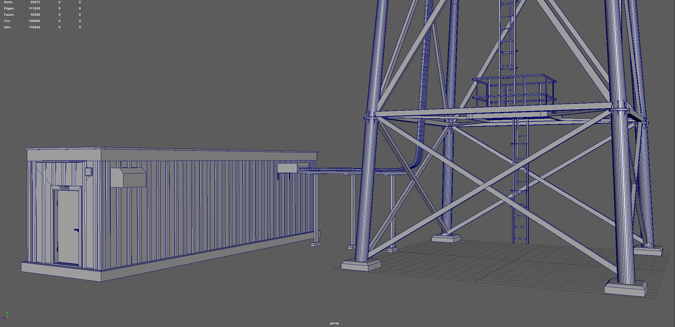 COMMUNICATION TOWER 3D model_3