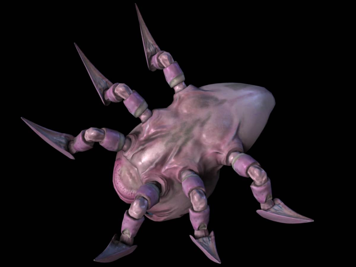 Demon Crawler 3D model_2