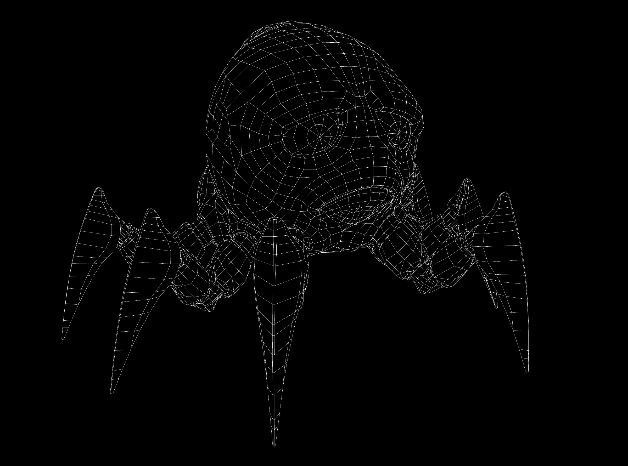 Demon Crawler 3D model_3