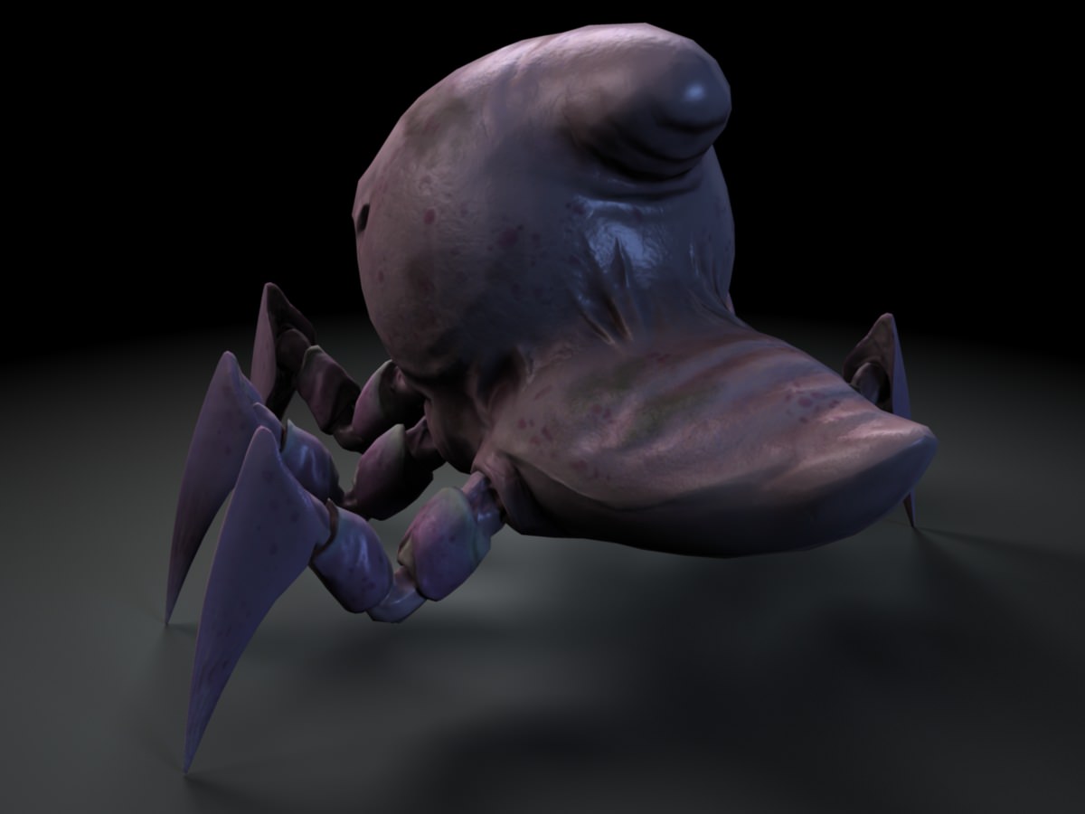 Demon Crawler 3D model_1