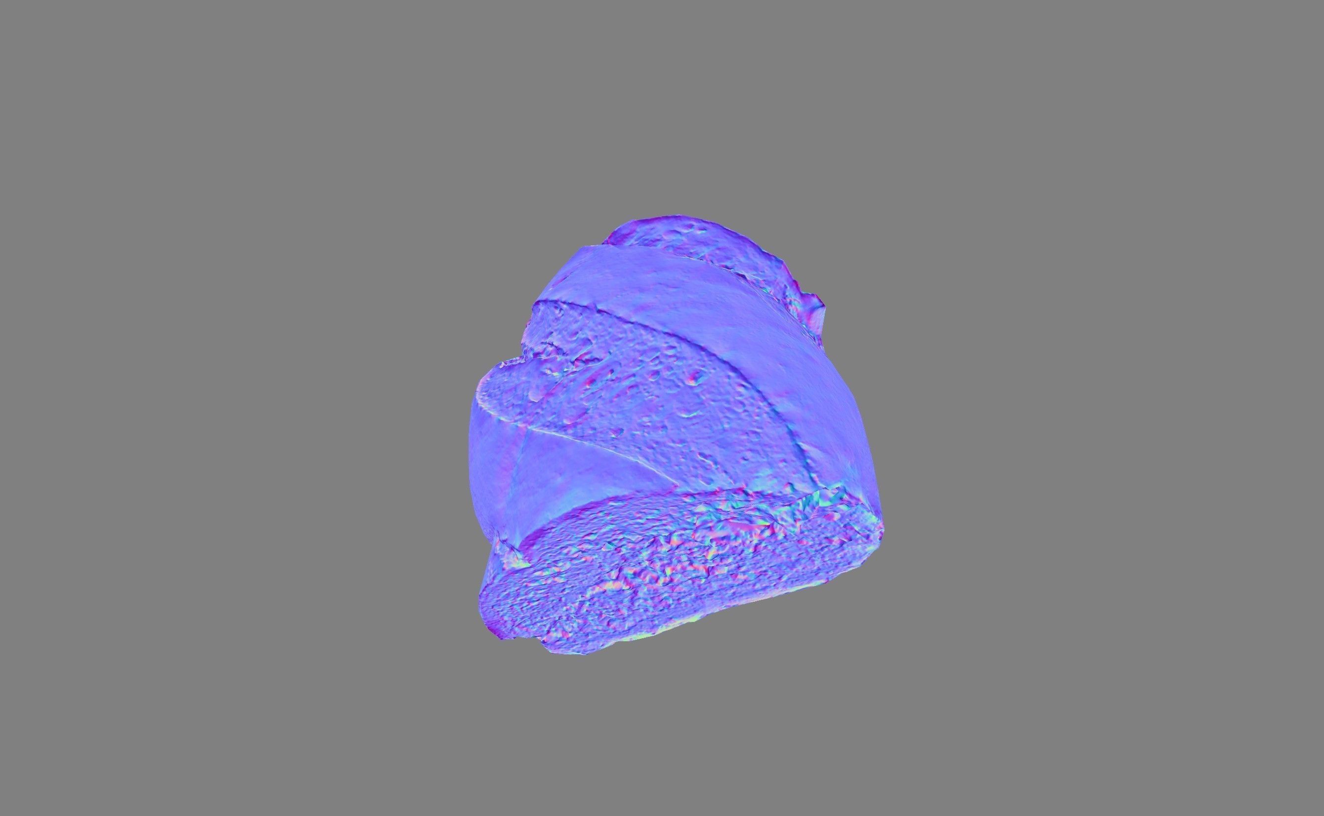 Ultra realistic Bread scan 8k Low-Poly 3D model Low-poly 3D model_12