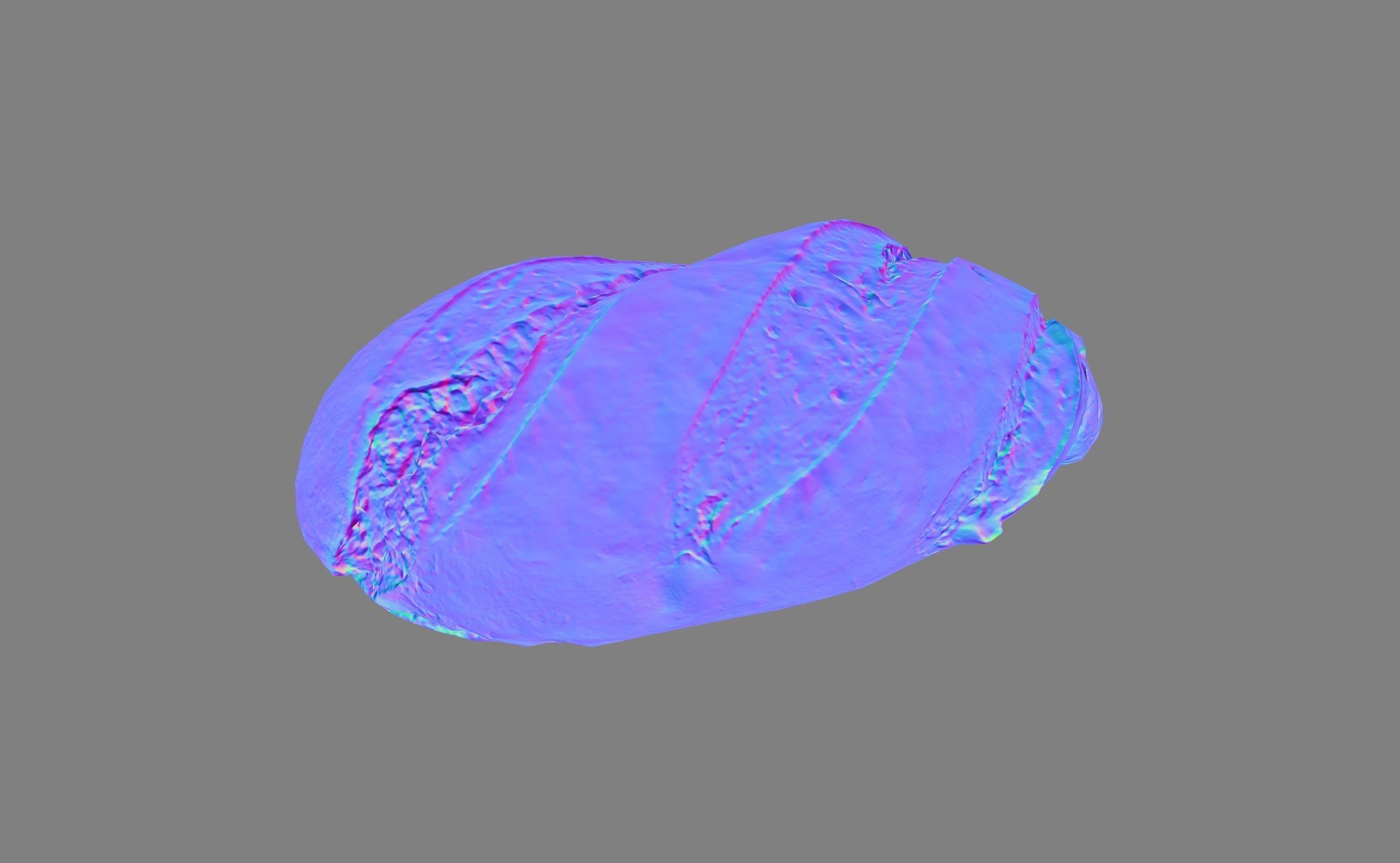 Ultra realistic Bread scan 8k Low-Poly 3D model Low-poly 3D model_16