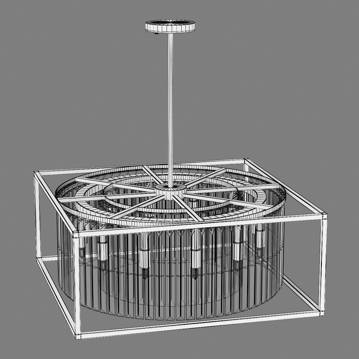 713127 Regolo Osgona chandelier 3D model_5