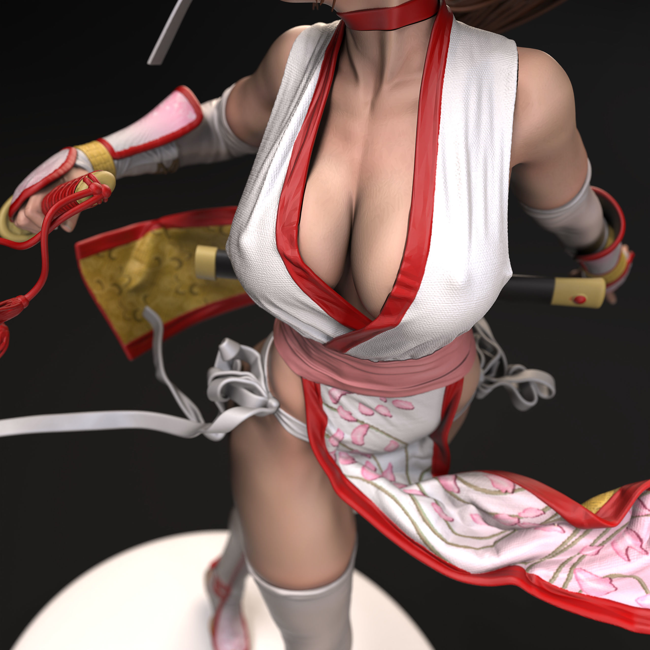 Kasumi Fan Art 3D Print 3D print model_7