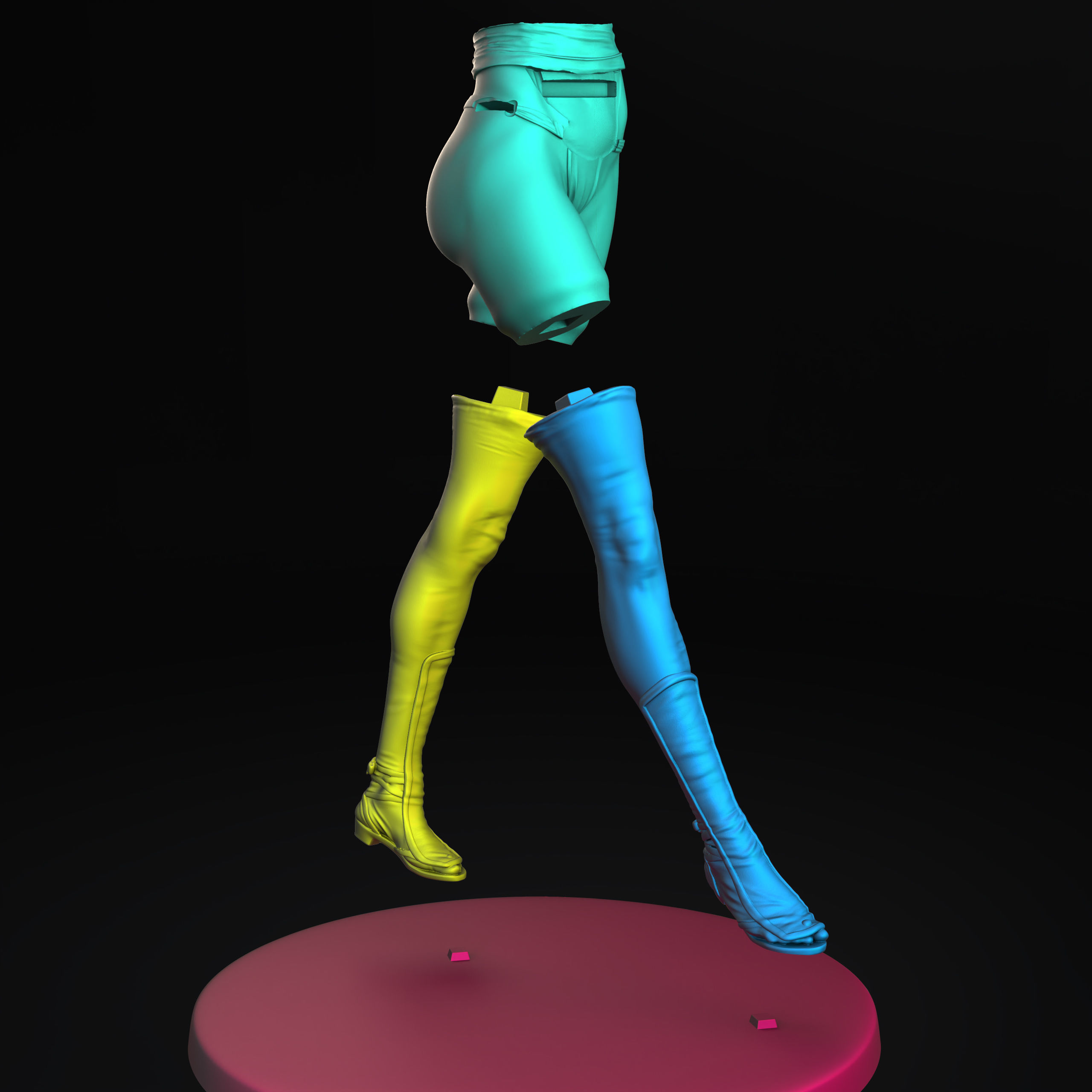 Kasumi Fan Art 3D Print 3D print model_20