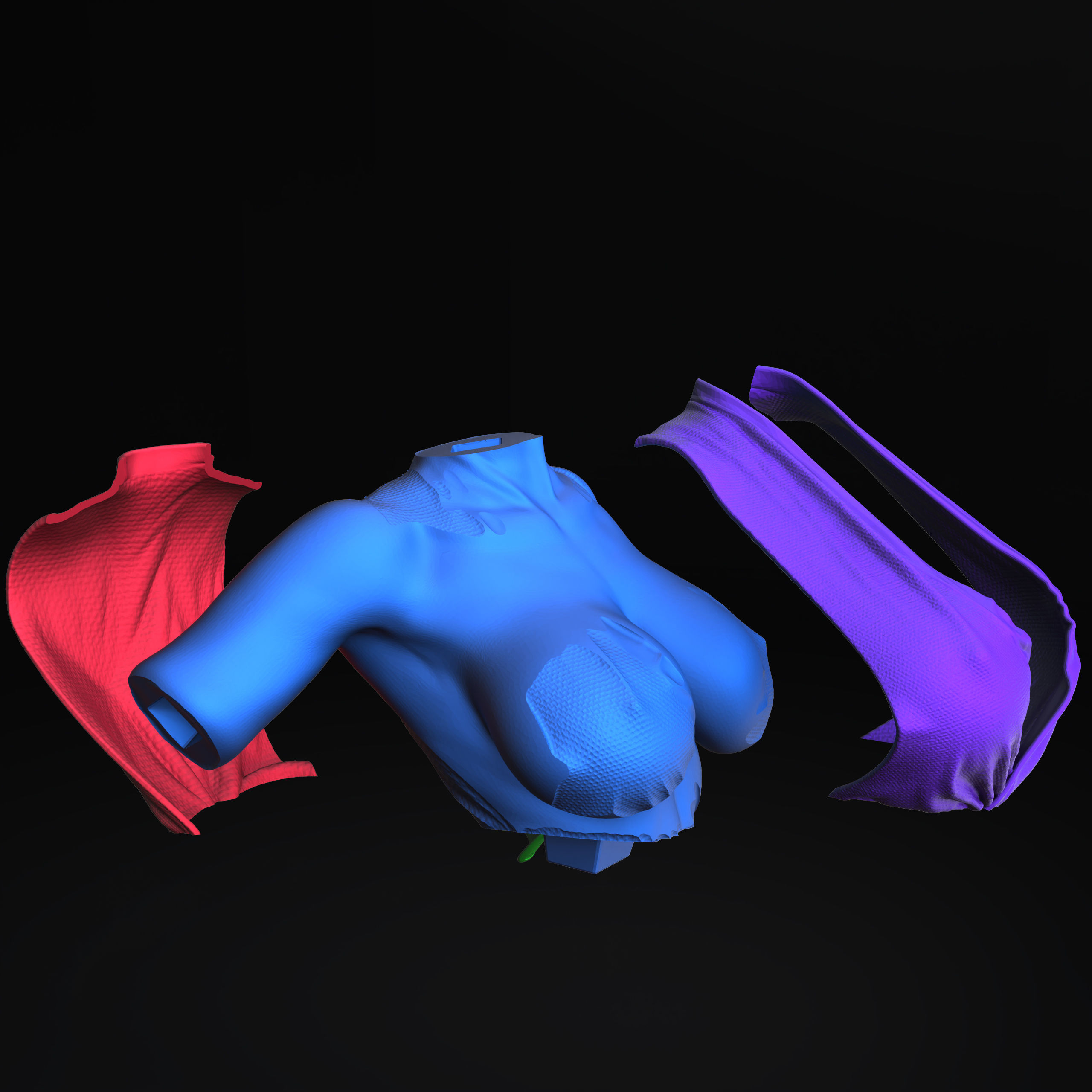 Kasumi Fan Art 3D Print 3D print model_16