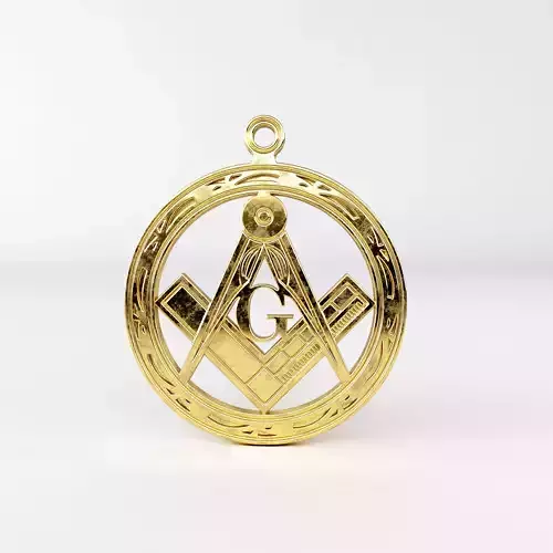Masonic pendant 01