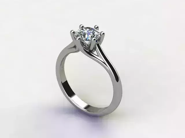 10039 engagement ring with solitaire setting