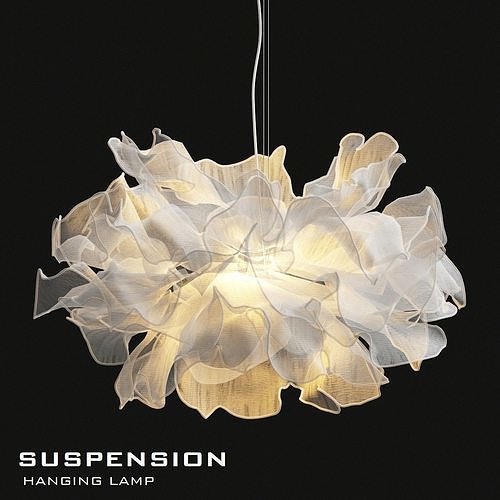 Fandango suspension hanging lamp 3D model
