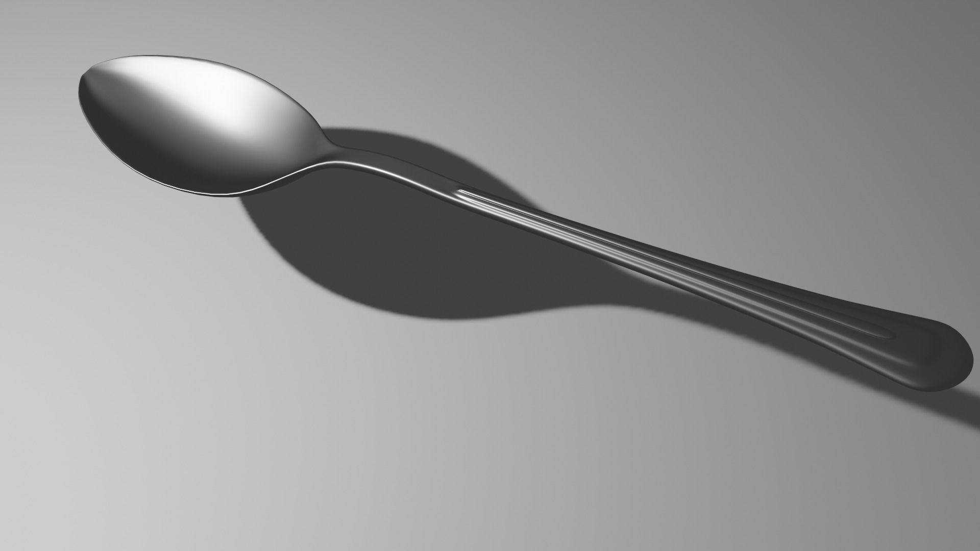 Low poly utensils two silver forks Free low-poly 3D model_9