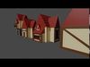 Lowpoly House Low-poly 3D model_1