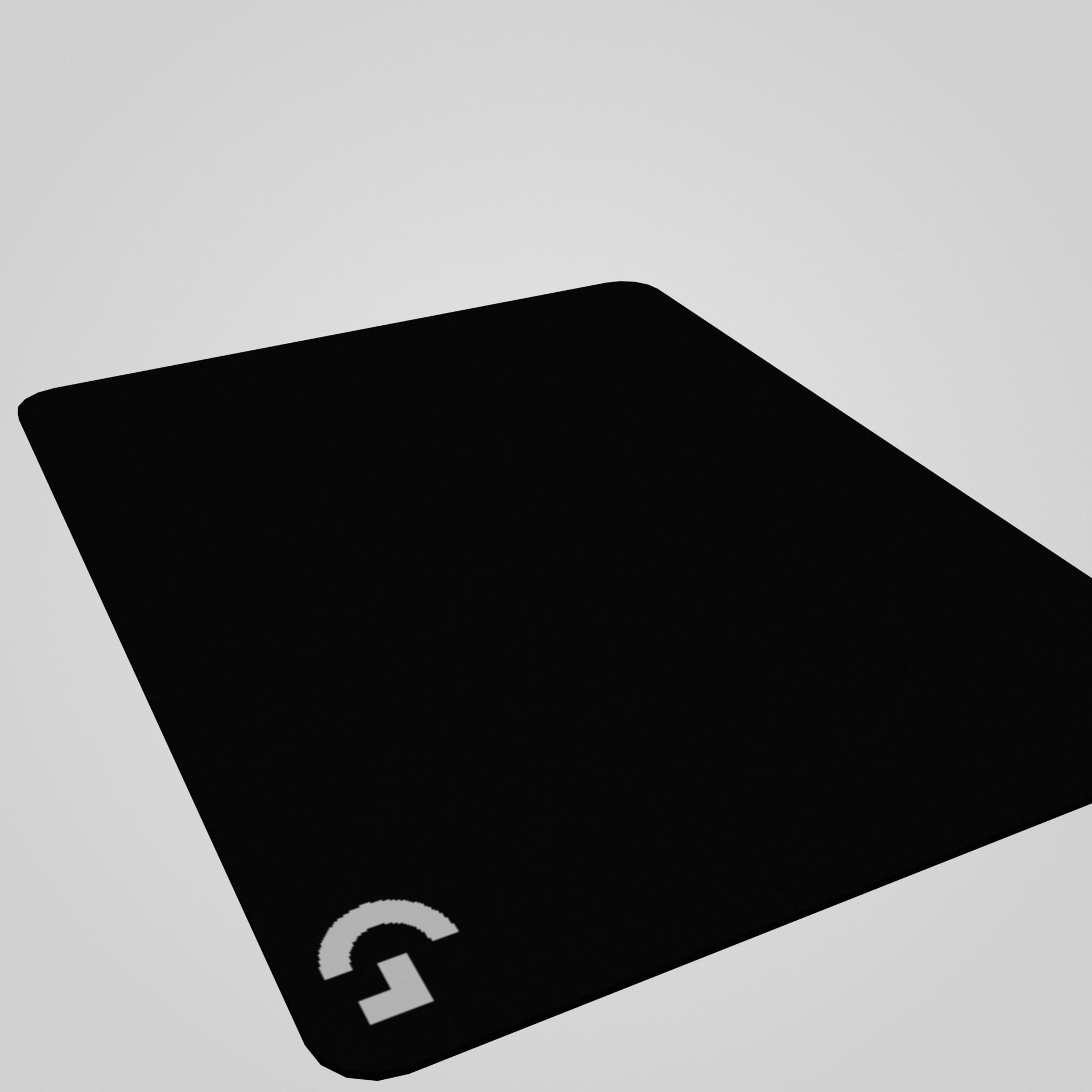 Logitech Gaming Mouse Pad Low-poly 3D model_29