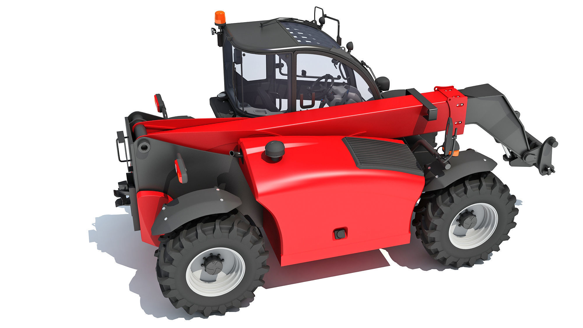 Telescopic Handler 3D model_6
