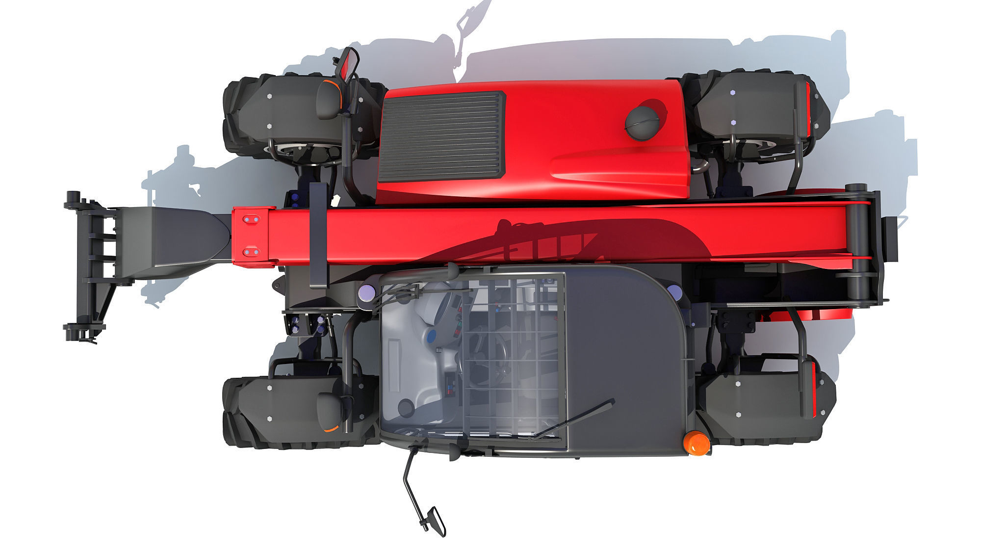 Telescopic Handler 3D model_11