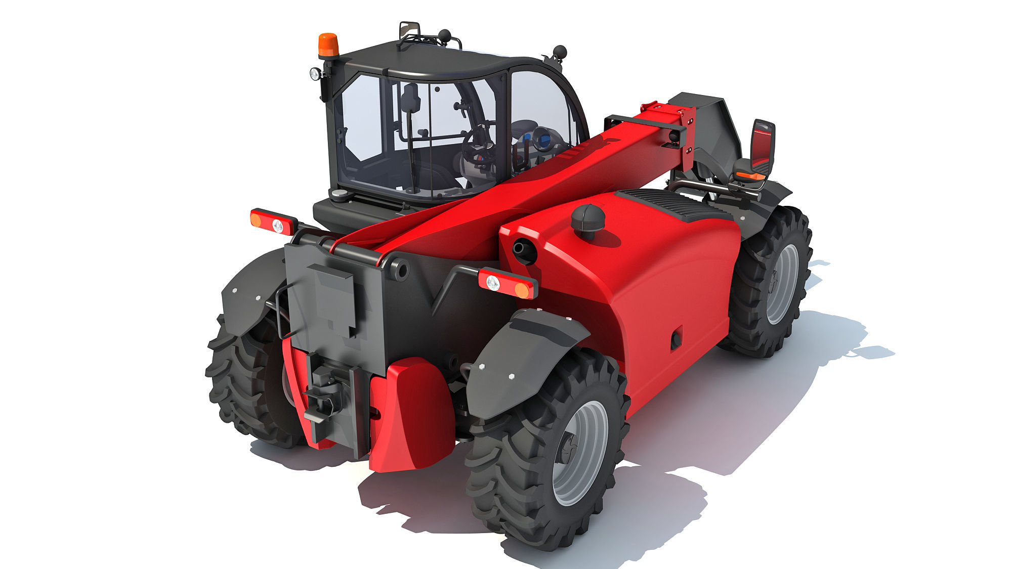 Telescopic Handler 3D model_5