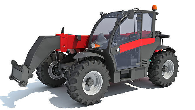 Telescopic Handler 3D model