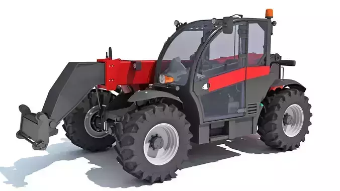 Telescopic Handler 3D model