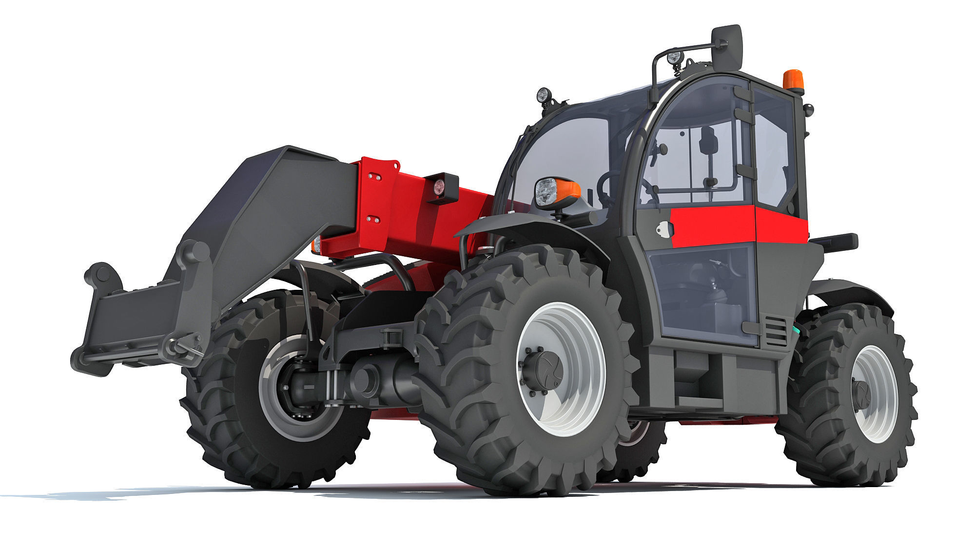 Telescopic Handler 3D model_10