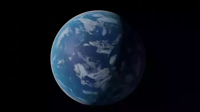 Ocean Planet - Up to 8K Textures 3D model