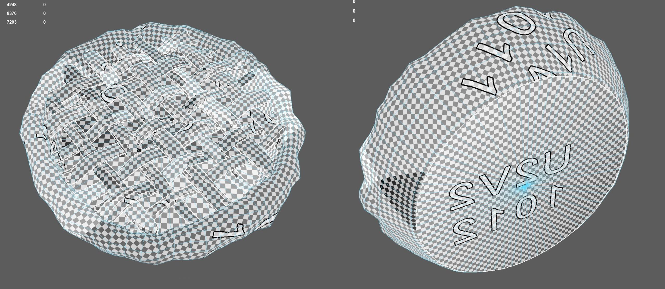 Medieval Style Cherry Pie Low-poly 3D model_25