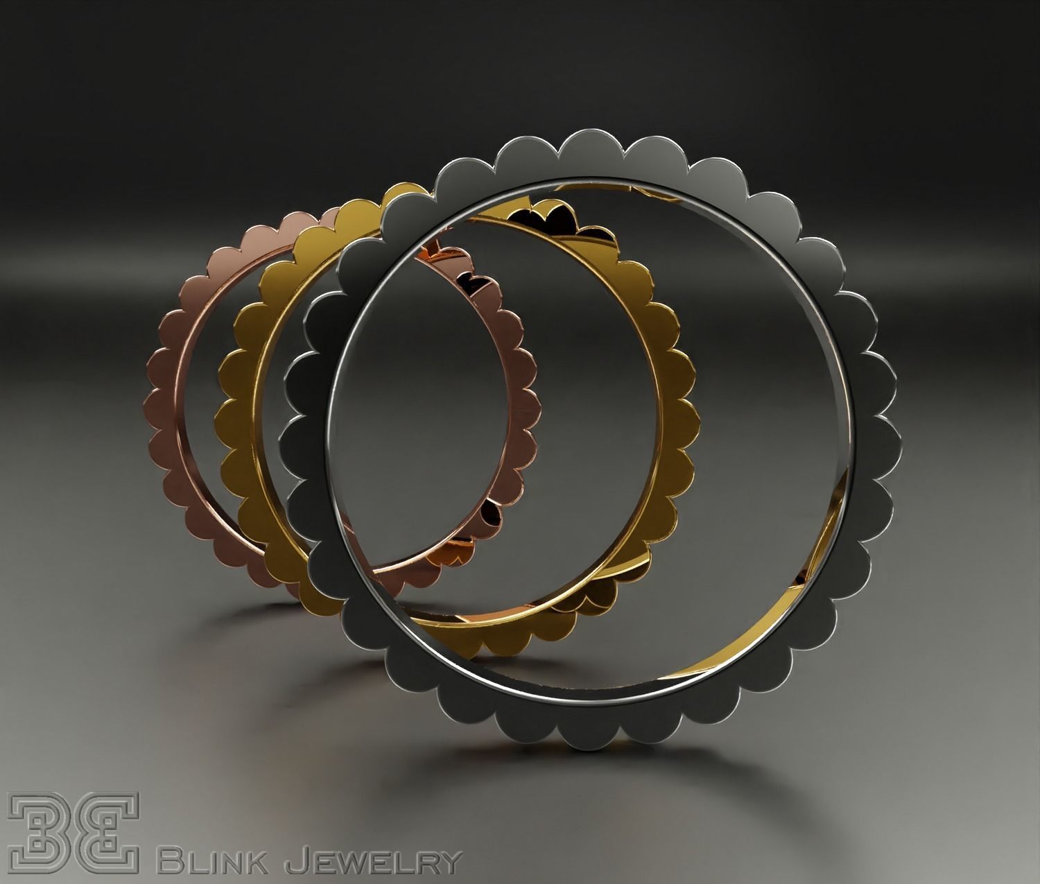 eternity ring thin stackable printable package 3D print model_5