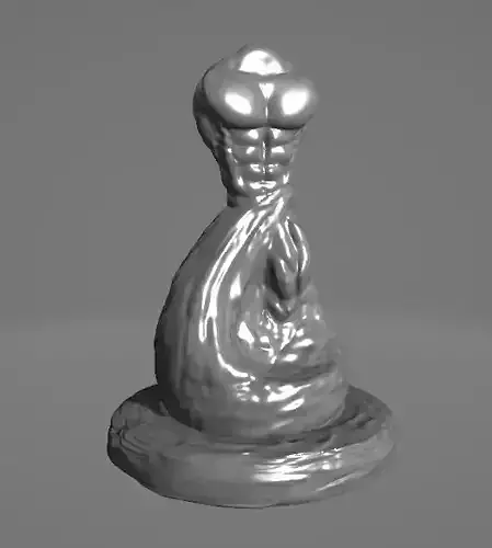 Male Body - 3D Sculpture 3D print model