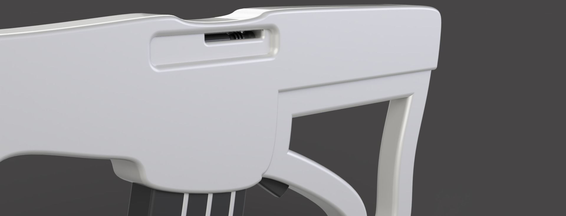 AUG Assault Rifle  Low - poly 3D model Low-poly 3D model_10