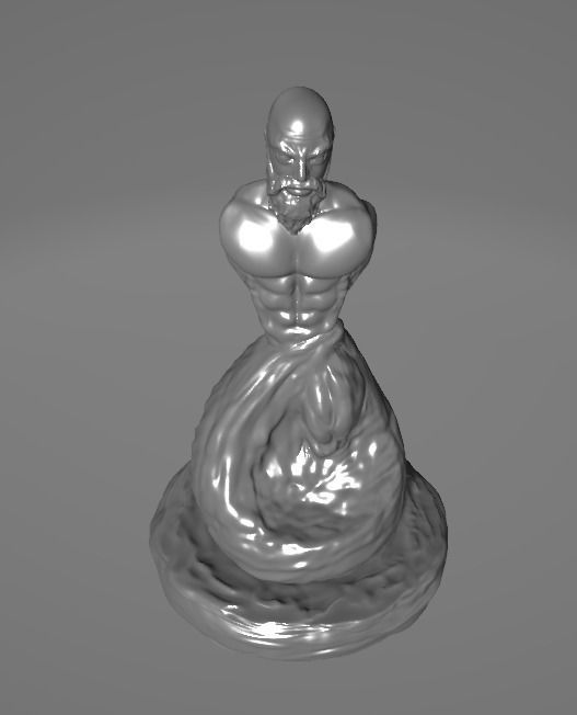 Male Sculpture - 3D 3D print model_4