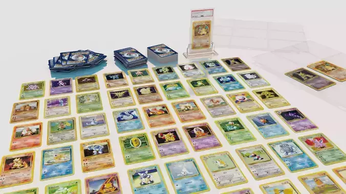 Pokemon Cards Collectors Pack Full Base Set