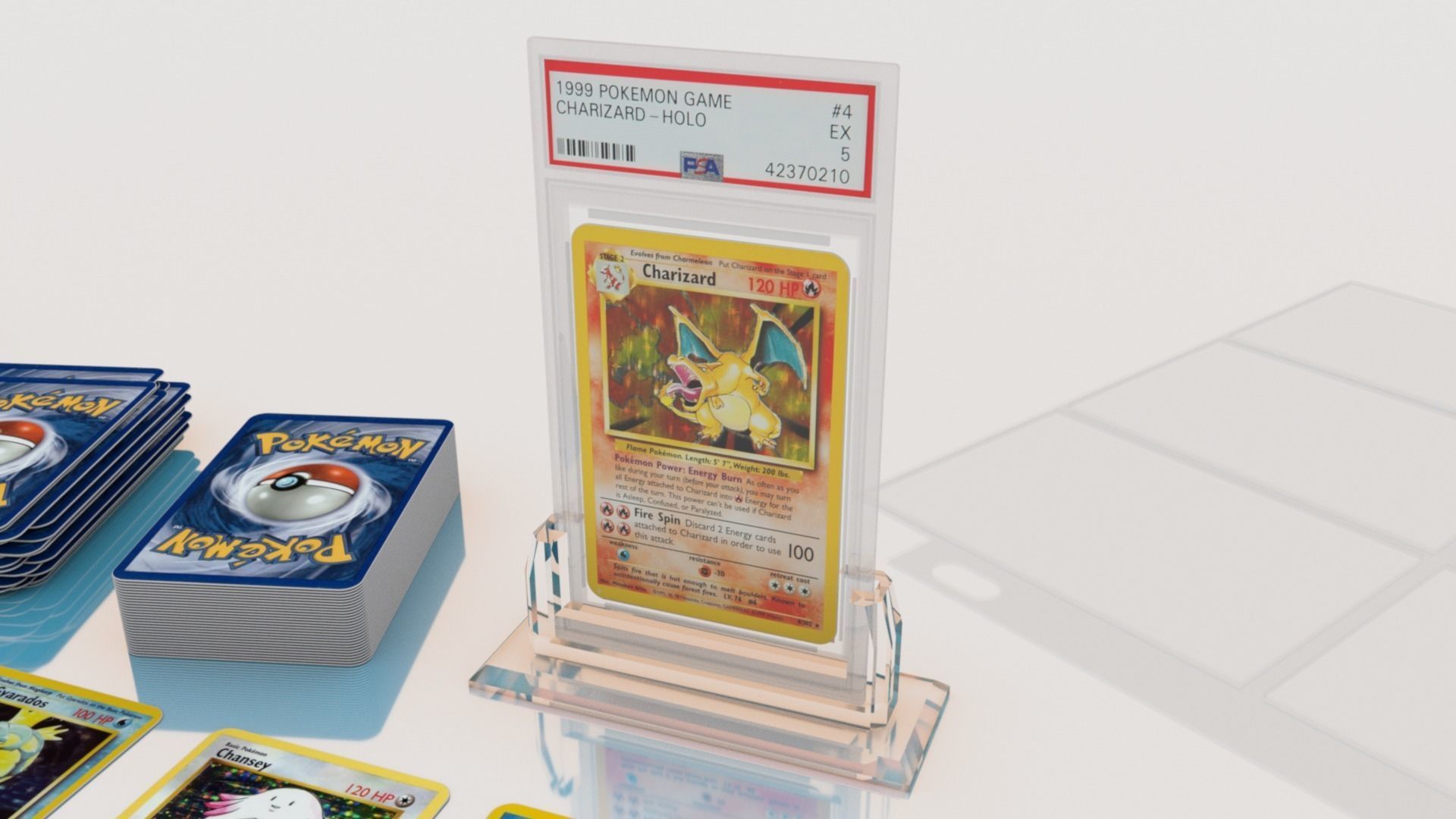 Pokemon Cards Collectors Pack Full Base Set 3D model_6